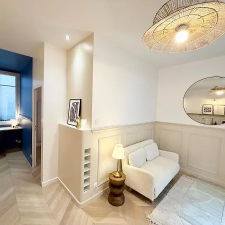 Apartmán L Escapade Du 9ᵉ Elegant Et Confortable Au Coeur De